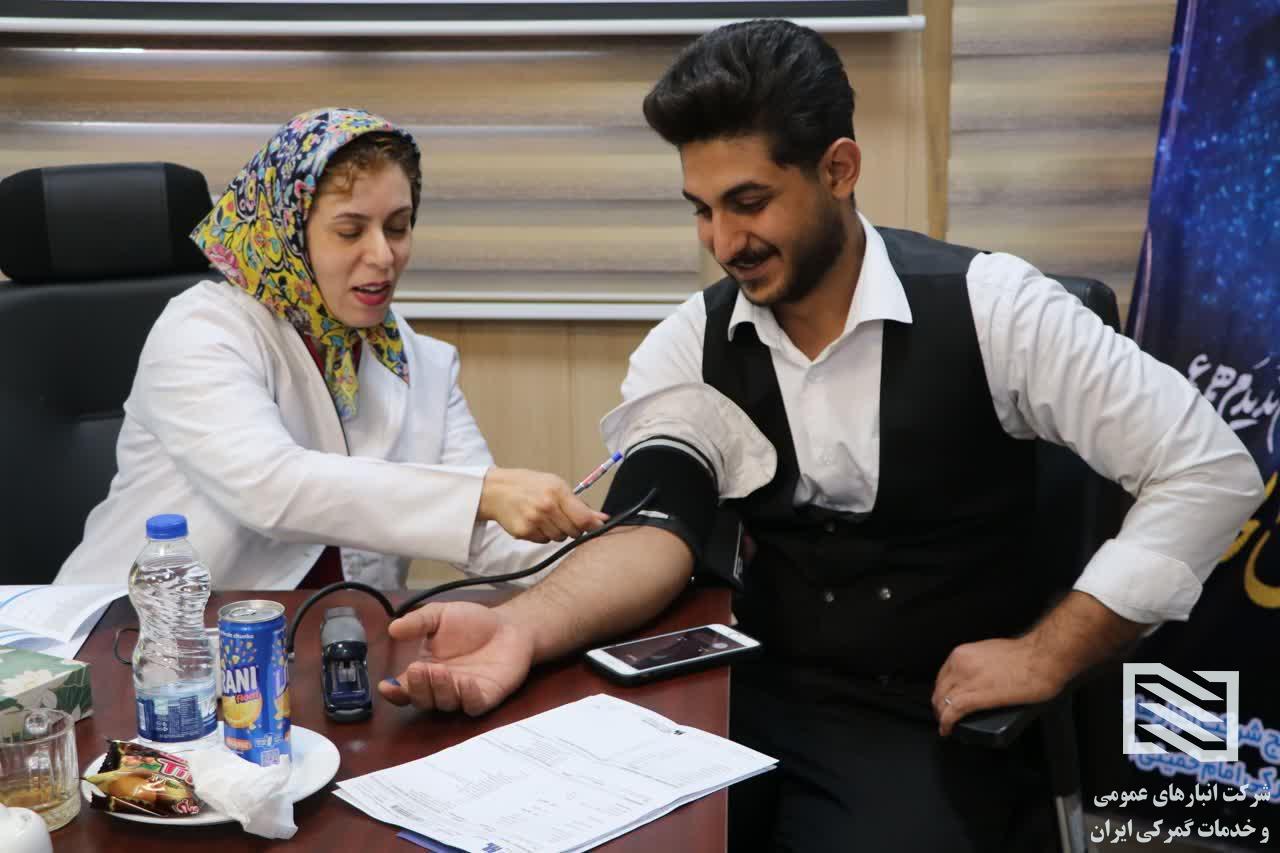 آغاز فرآیند معاینات و آزمایش‌های ادواری سلامت کارکنان در شرکت انبارهای عمومی امام خمینی(ره) 4